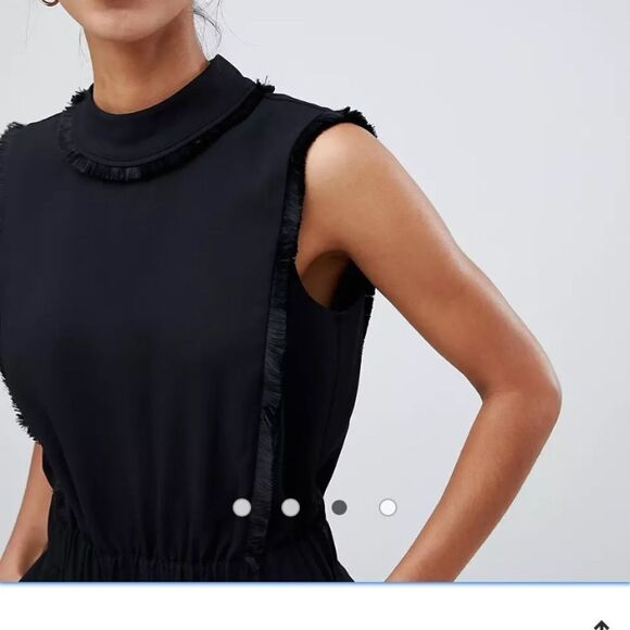 Ted Baker fringe detailed jumpsuit, size 1(S) - Picture 6 of 16